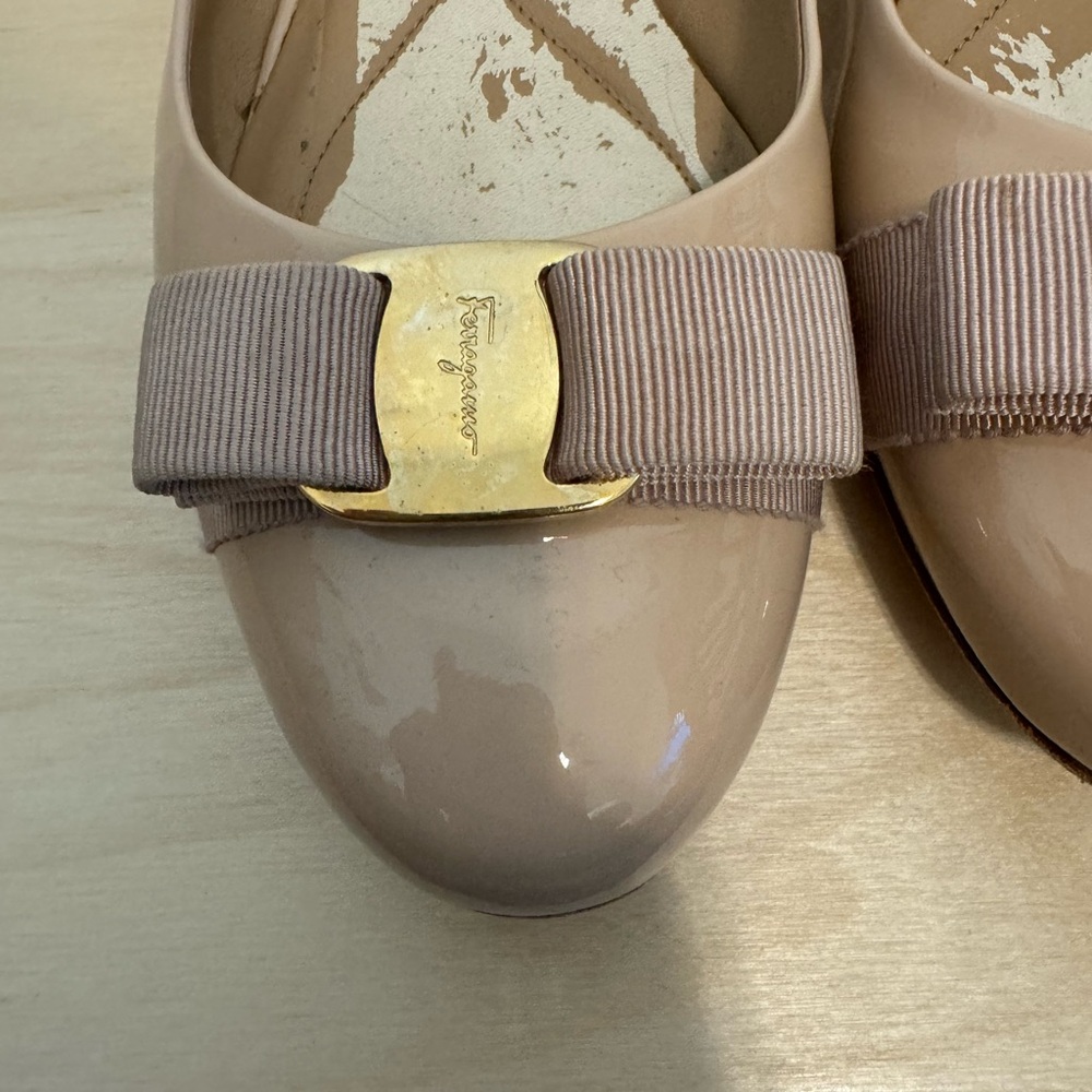 Ferragamo ballerina flats- size 9 - Picture 4 of 6